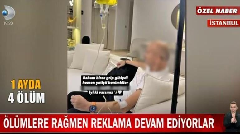 Ölümlere rağmen sarı serum reklamları devam ediyor Kampanya yapan bile var