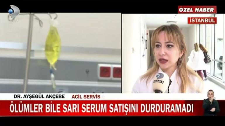 Ölümlere rağmen sarı serum reklamları devam ediyor Kampanya yapan bile var