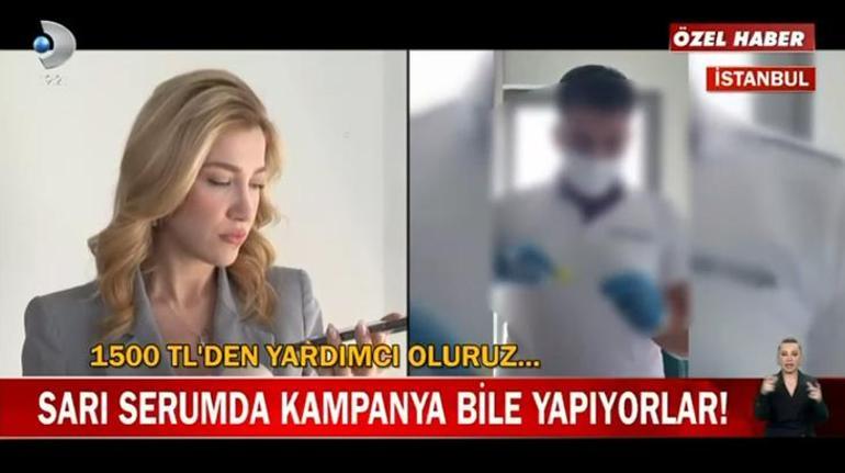 Ölümlere rağmen sarı serum reklamları devam ediyor Kampanya yapan bile var