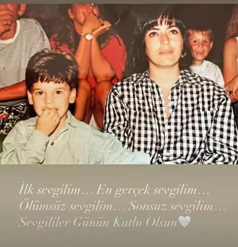 Akın Akınözünün annesi için yazdığı paylaşım duygulandırdı İlk sevgilim... Ölümsüz sevgilim