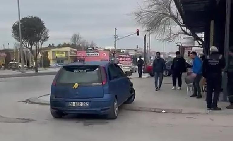 Eşine öfkendi, sanayiyi savaş alanına sevirdi Sevgililer Gününde şok görüntü