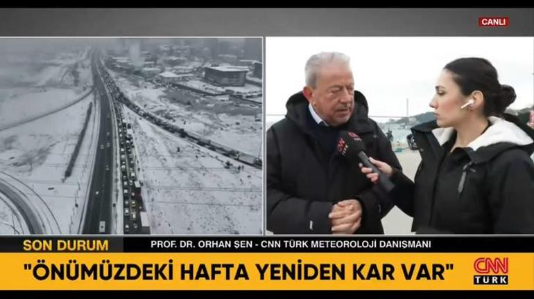 İstanbula 3.5 gün sürecek kar geliyor Prof. Dr. Orhan Şen tarih verip İstanbulluları uyardı: Ulaşımı durdurabilir