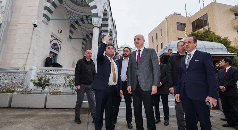 TBMM Başkanı Kurtulmuştan, Japonya’da ‘Tokyo Camii’ni ziyaret