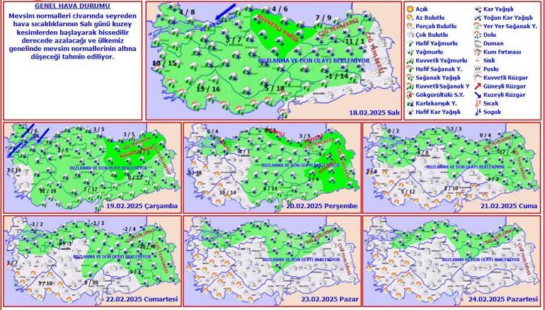 Son dakika... Meteoroloji uyardı İstanbul dahil: Sibirya soğukları ve kar geri geliyor