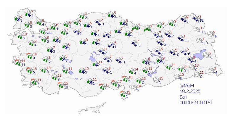 İstanbula kar yağışı geri geliyor AKOM, Bakanlık ve Valilik uyardı