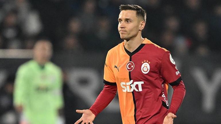 Galatasarayın yeni transferi Frankowski, Polonyayı salladı Rüya gibi başlangıç