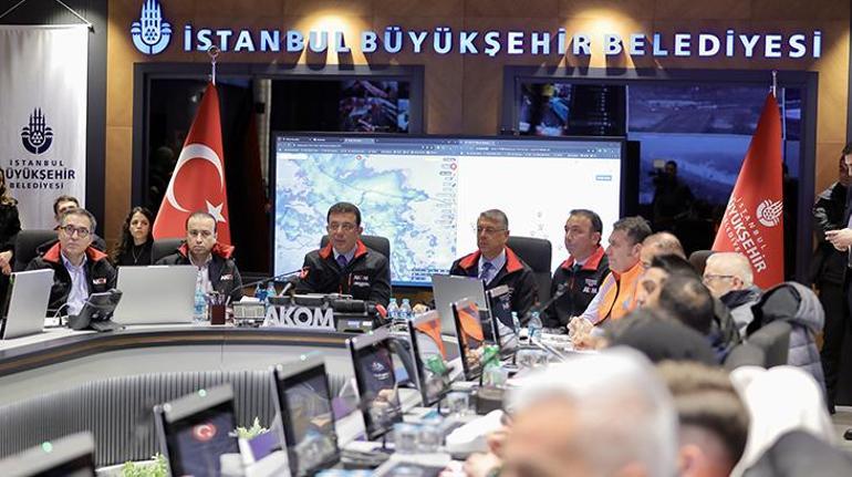 İBB Başkanı İmamoğlundan AKOMda açıklama: Bütün yollar açık