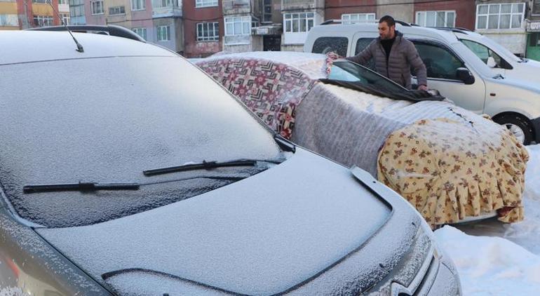 Türkiyenin en soğuk yerleşim yeri belli oldu Eksi 33,8 ile rekor kırdı