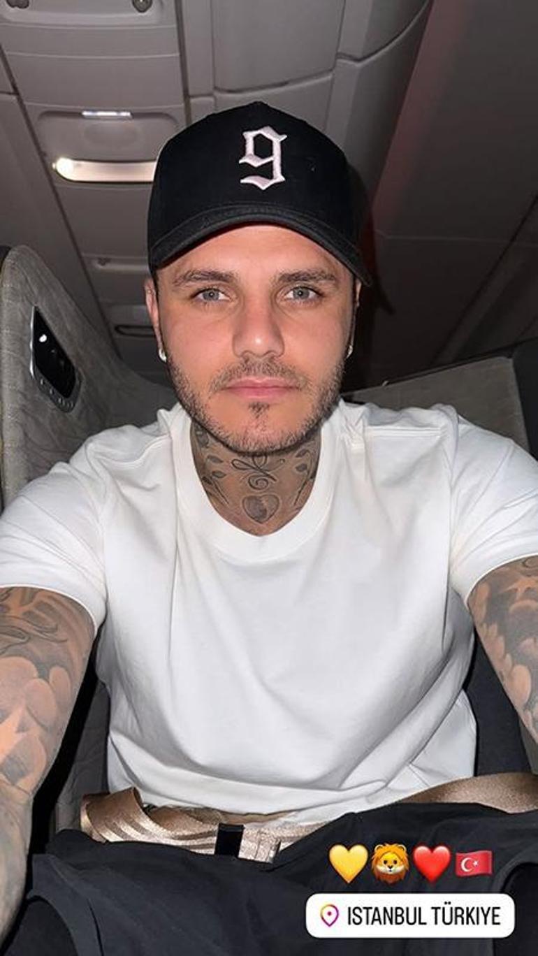 Galatasarayda Mauro Icardi Fenerbahçe öncesi Floryada