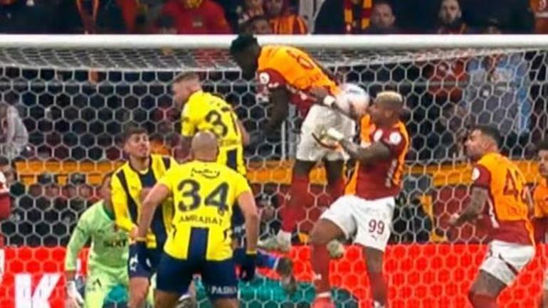 Galatasaray - Fenerbahçe derbisinde tartışma yaratan pozisyon Eski hakemler açıkladı: Net penaltı