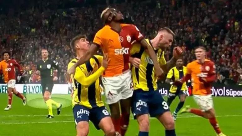 Galatasaray - Fenerbahçe derbisinde tartışma yaratan pozisyon Eski hakemler açıkladı: Net penaltı