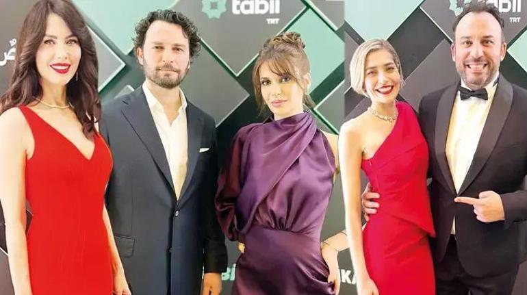 Hande Doğandemir Dubaiye gitti Gala tarzına sevenlerinden tam not