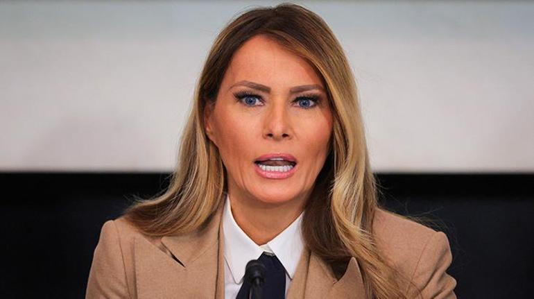 First Lady Melania gençler için destek istedi