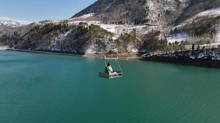 Karadeniz aklı: 20 kilometrelik mesafeyi 400 metreye düşürdü 1 dakikada işe gidiyor