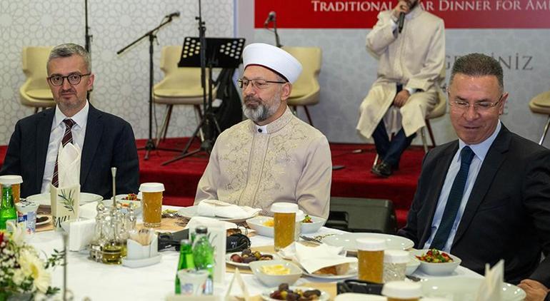 Diyanet İşleri Başkanı Erbaş, İslam Ülkeleri Büyükelçileri İftar Programına katıldı