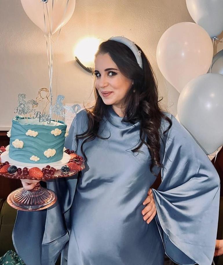 Anne olmak için gün sayıyor Karsudan baby shower partisi