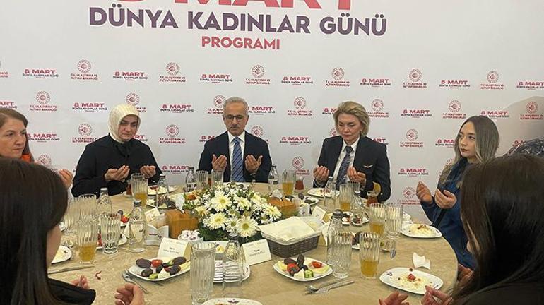 Bakan Uraloğlu: Kadınlar merhametin ve şefkatin timsalidir