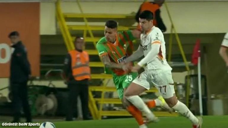 Alanyaspor - Galatasaray maçının hakem kararları değerlendirildi Sahada kırmızı kart verilmeliydi