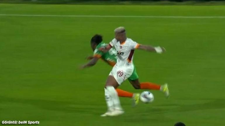 Alanyaspor - Galatasaray maçının hakem kararları değerlendirildi Sahada kırmızı kart verilmeliydi