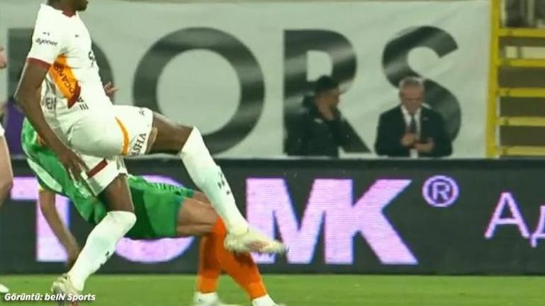 Alanyaspor - Galatasaray maçının hakem kararları değerlendirildi Sahada kırmızı kart verilmeliydi