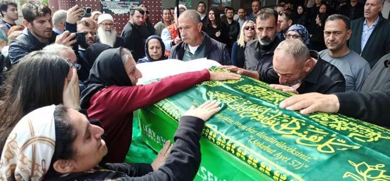 2 ay önce evlendiği eşi satırla öldürdü Sevcanın tabutunu kadınlar taşıdı