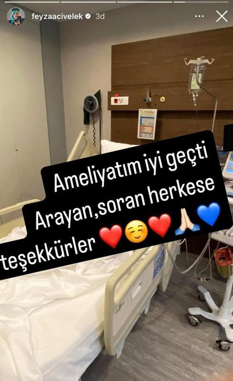 Sevenlerini korkuttu Feyza Civelek ameliyat oldu son durumunu kendi açıkladı