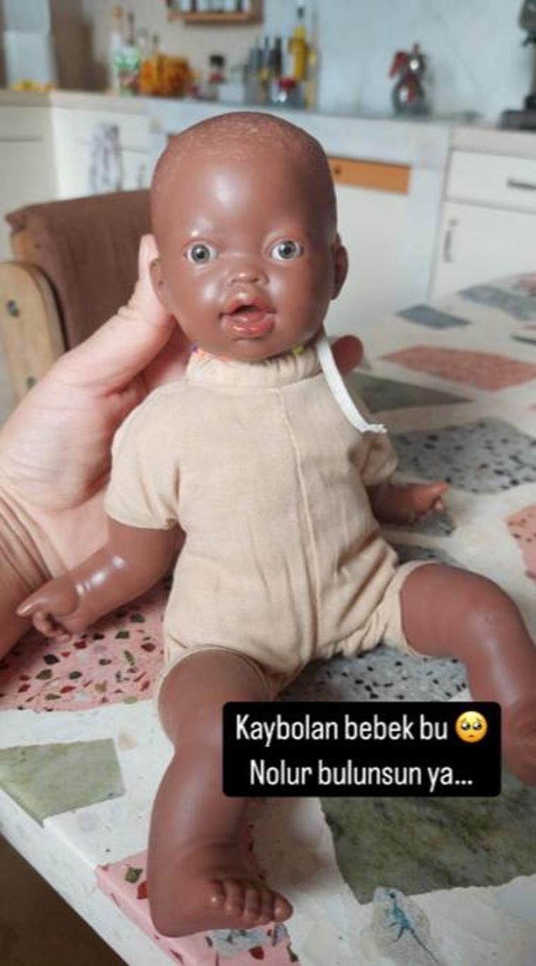 Özge Özpirinçcinin olay olan paylaşımı Mercanın bebeği kayboldu...