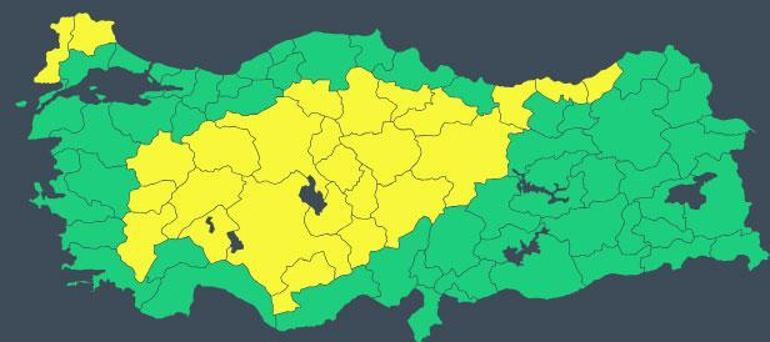 Meteoroloji saat verdi İstanbul dahil 30 kentte sarı alarm: Kar ve sağanak geliyor