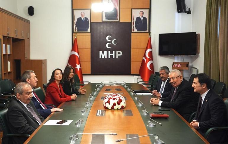 DEM Parti heyetinden MHP ve AK Partiye ziyaret Peş peşe açıklamalar