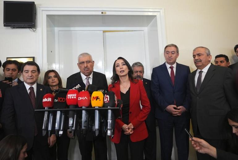 DEM Parti heyetinden MHP ve AK Partiye ziyaret Peş peşe açıklamalar