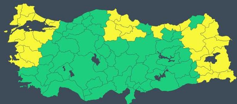 Meteoroloji saat verdi İstanbul dahil 30 kentte sarı alarm: Kar ve sağanak geliyor