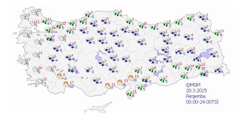 Meteorolojiden hava durumu uyarısı: İstanbul ve İzmirde dahil 30 il Kuvvetli şekilde geliyor