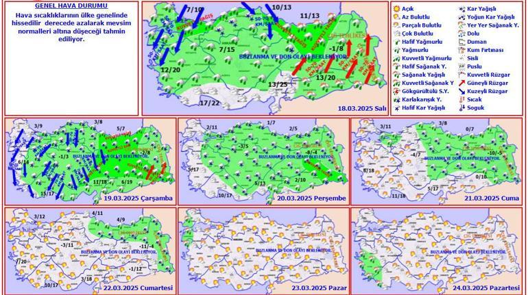 Son dakika… Meteoroloji yeniden uyardı: Kar geliyor İstanbul dahil 27 kentte sarı alarm