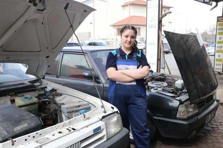 109 erkeğin arasında tek kız: Bu iş akıl isteyen bir ustalık