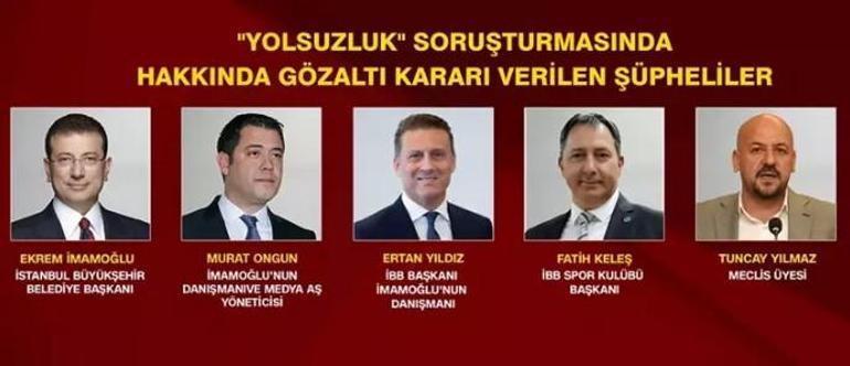 Son dakika... İstanbulda çifte soruşturma: İşte isim isim gözaltı listesi