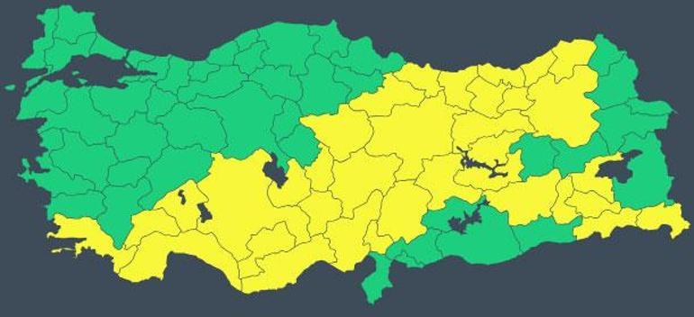 Meteoroloji’den yeni uyarı 49 kentte kar ve sağanak alarmı