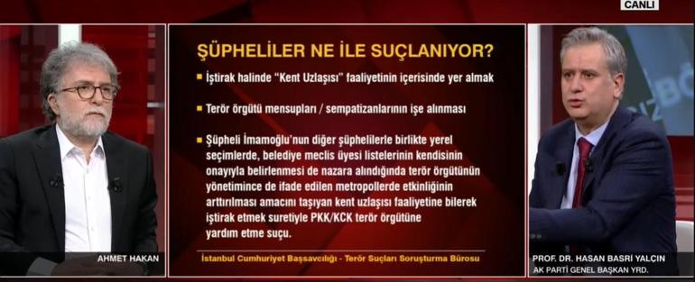 İBBde terör ve yolsuzluk soruşturması ile ilgili AK Parti Genel Başkan Yardımcısı Yalçından CNN Türkte önemli açıklamalar