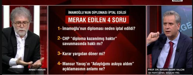 İBBde terör ve yolsuzluk soruşturması ile ilgili AK Parti Genel Başkan Yardımcısı Yalçından CNN Türkte önemli açıklamalar