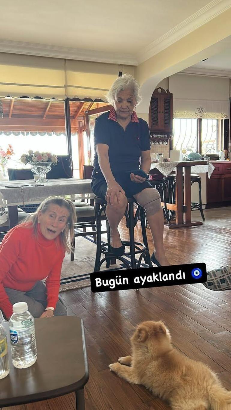 Evinde kaza geçirmişti Demet Akalın annesinin son durumunu paylaştı