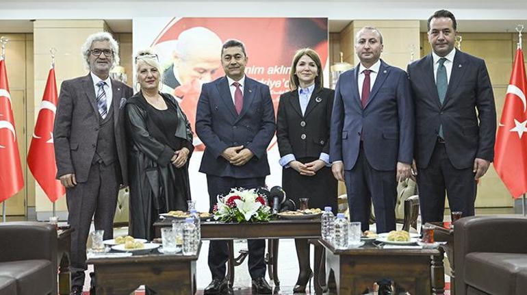 Siyasi partilerin Ramazan Bayramı ziyaretleri! MHP ve DEM Parti ilk kez ...