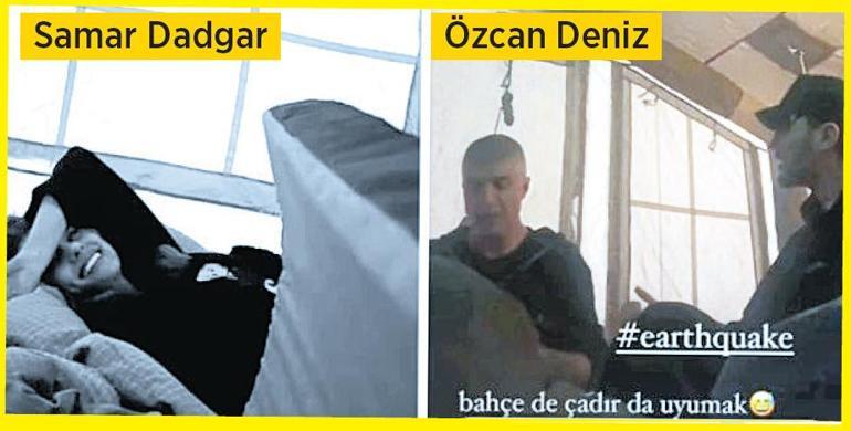 Geceyi çadırda geçirdiler
