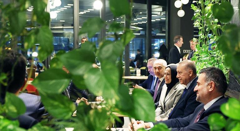 Cumhurbaşkanı Erdoğan vatandaşlarla sohbet etti