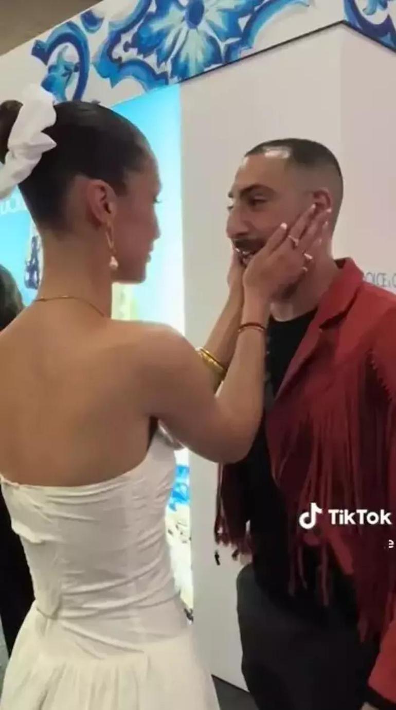 Bella Hadidin duygusal anları Filistinli hayranını teselli etti