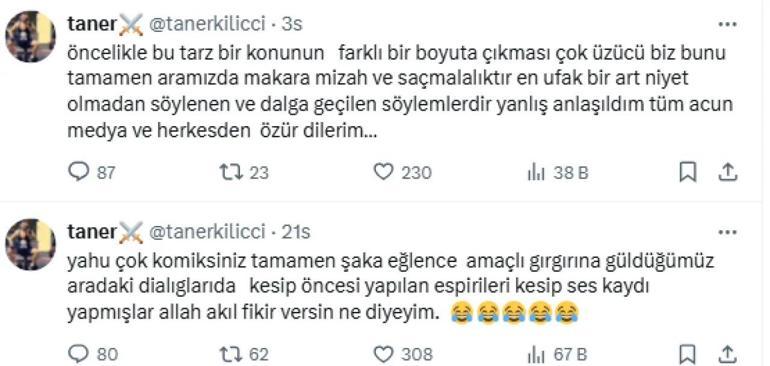 Survivorda tehdit bombası Adem Kılıççının ağabeyi Taner Kılıççı olay sözler sonrası özür diledi