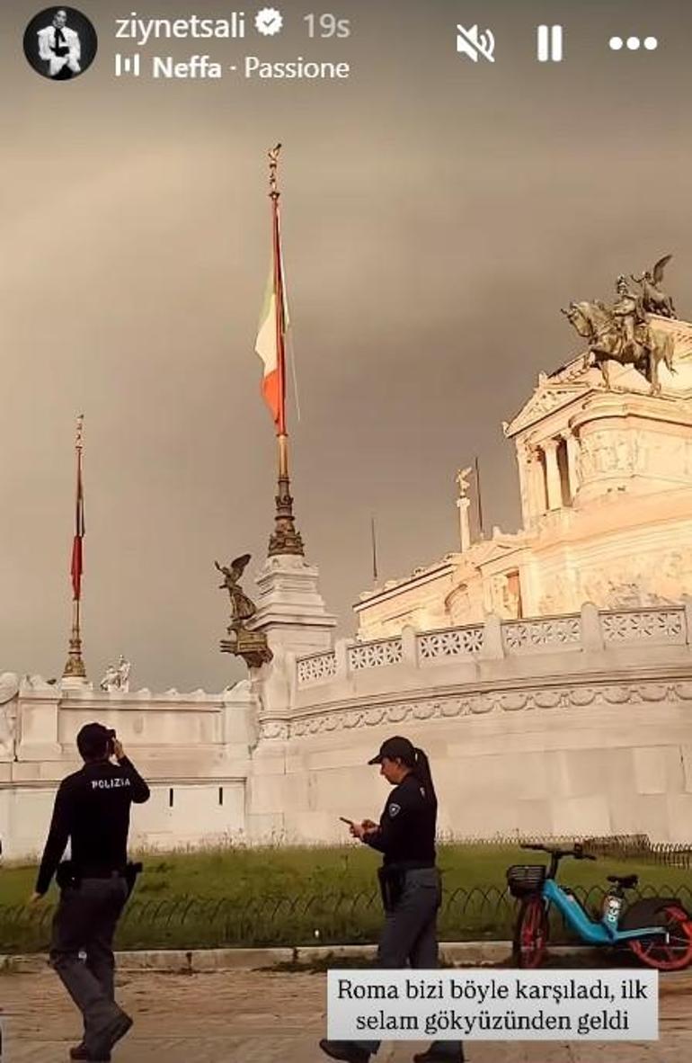 İtalyada romantik kaçamak Ziynet Sali 50. yaşını eşiyle birlikte kutladı