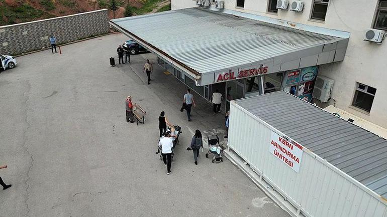 Hastanede korku dolu anlar Yoğun duman nedeniyle hastalar tahliye edildi