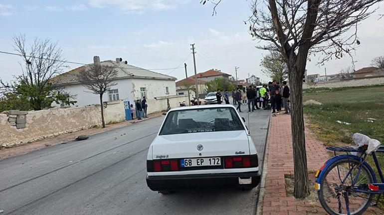 Feci kazada sürücünün gözü yerinden çıkıp yola fırladı