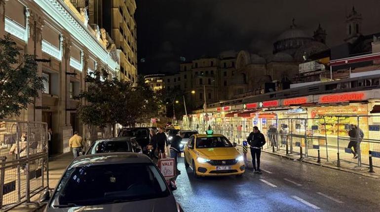 Taksimde yollar açılmaya başladı 1 Mayıs tedbirleri için kapatılmıştı