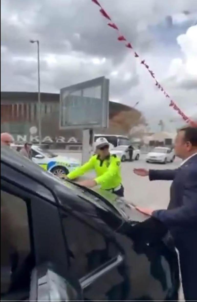 Ankarada soruşturma başlatan görüntü CHPli vekilin şoförü, polisin üzerine araç sürdü iddiası