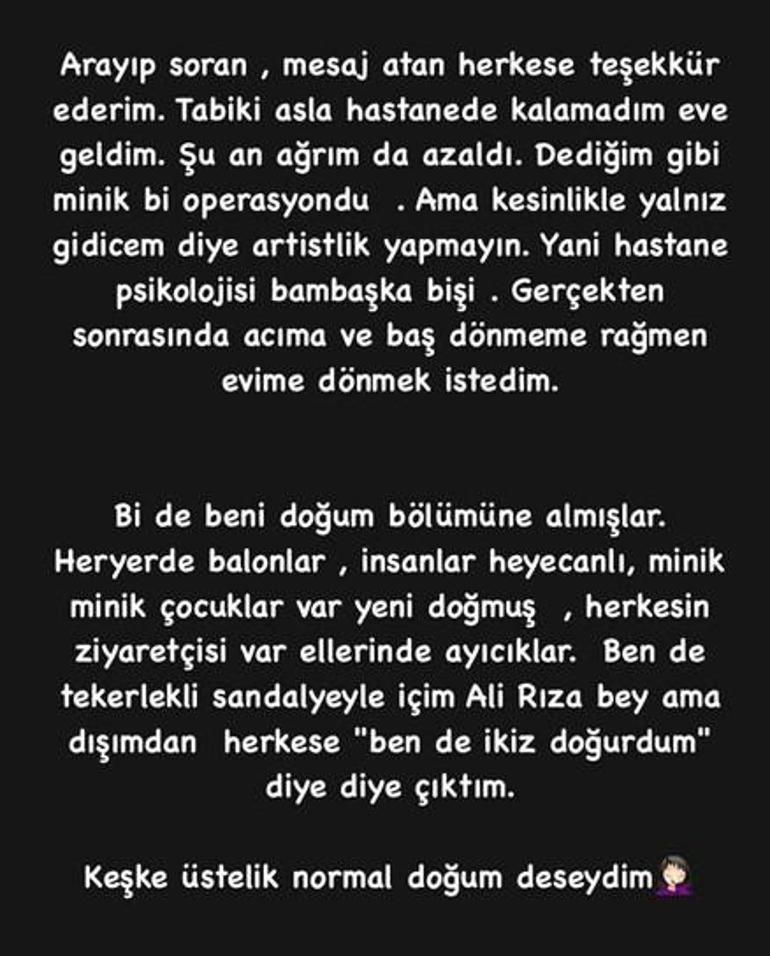 Zeynep Koçak sevenlerini korkuttu Instagramdan takipçilerini uyardı